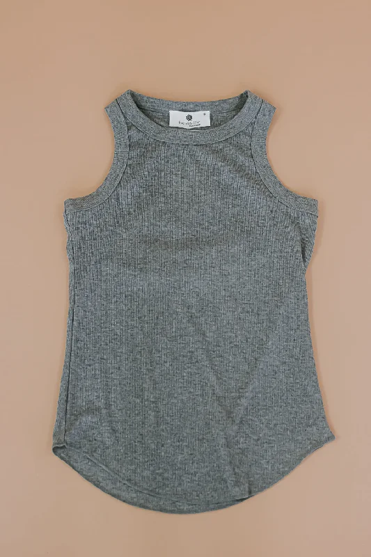Best Basic Tank, Heather Grey Traditional Women's Wool