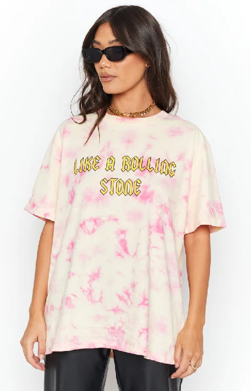Stones Tee Pink Sporty Women's Tennis