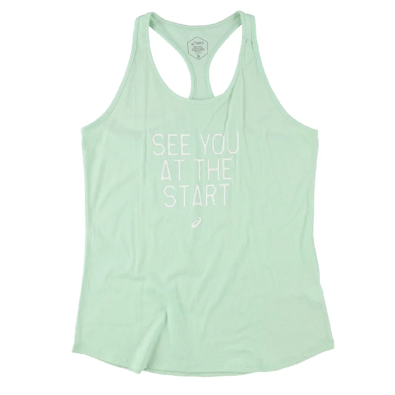Asics Womens See You At The Start Racerback Tank Top Adventure
