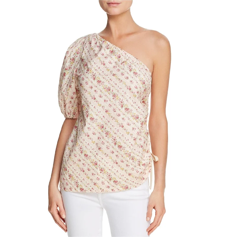 Petersyn Womens Casual One Shoulder Blouse garde