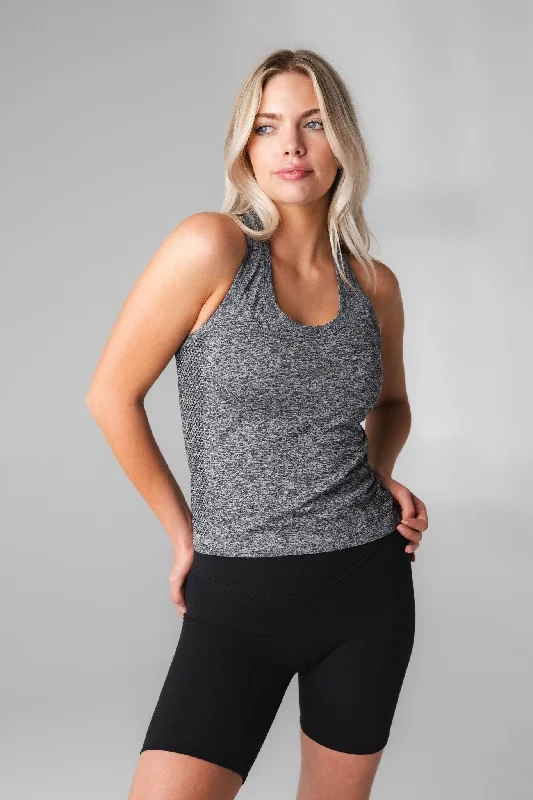Vitality Energy® Tank - Midnight Marl Bold Women's Animal Print