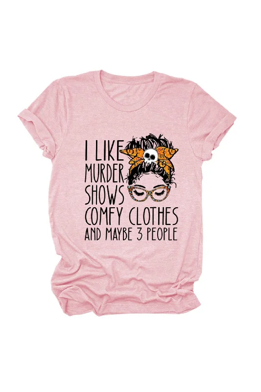 Like Murder Shows Graphic T-shirt Sharp Women's Italian