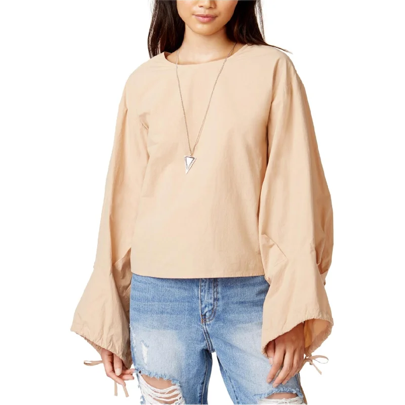 J.O.A. Womens Cotton Oversized Button Up Shirt British Gentlewoman Style