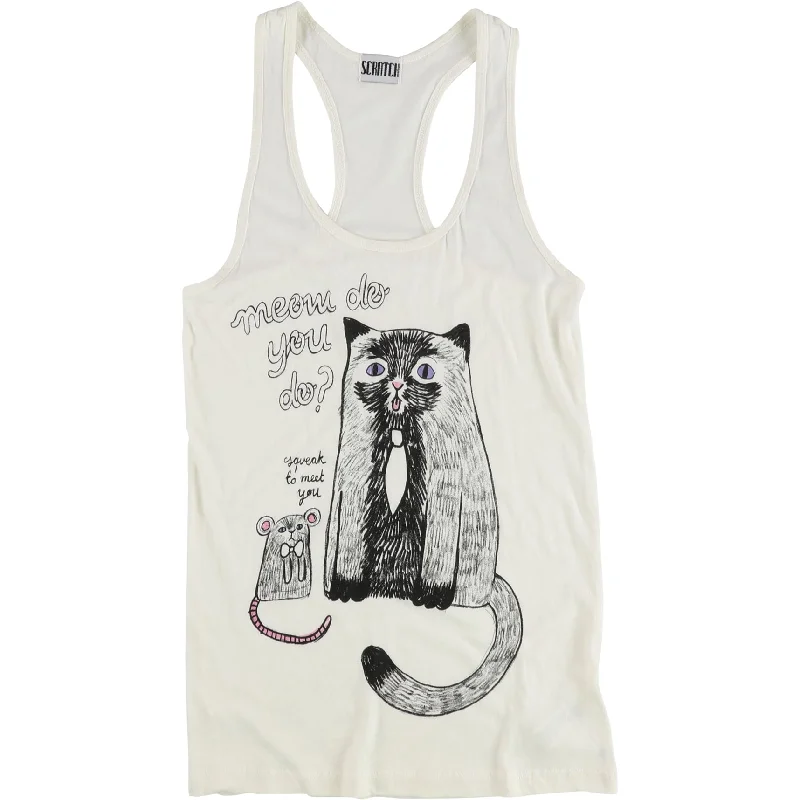 Scratch Womens Meow Do You Do Tank Top Australian Beach