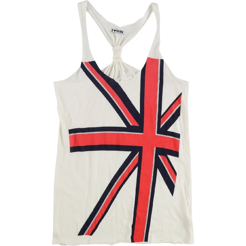 I Love H81 Womens Multi Tone Tank Top Casual Women's Loose - fitting