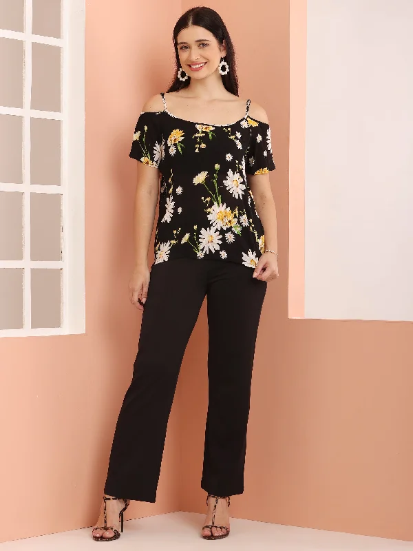 Sunflower Top Youthful Women's Pop
