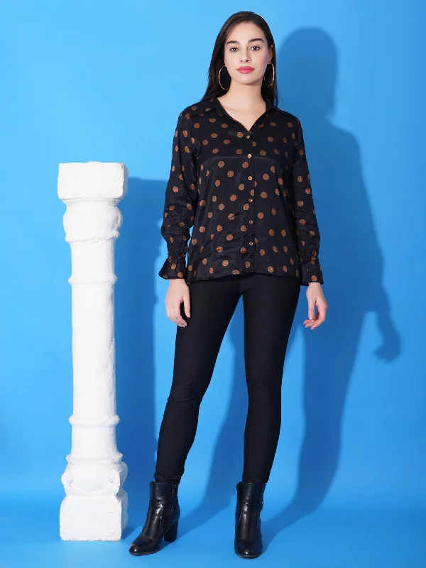 Dana Shirt Dapper Women's Bow - adorned