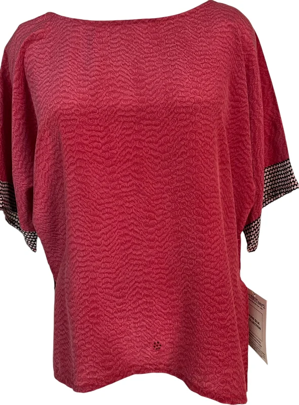 PRC5970 Avatar Pure Silk Side Slit Top Australian Beach