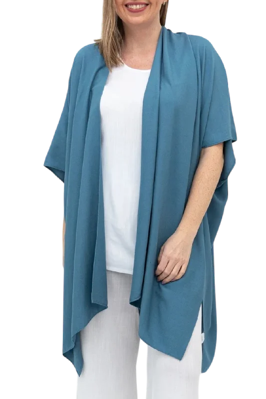 Pale Denim Lightweight Open Cardigan Dynamic Women's High - energy
