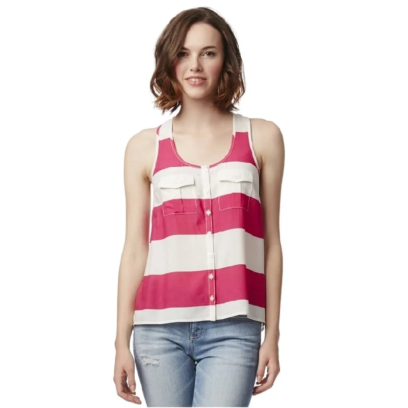 Aeropostale Womens Striped Tank Top, Pink, X-Small Vintage Women's 1970S 